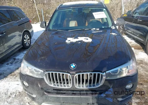 2015 BMW X3 xDrive28I из США, поврежденный, VIN 5UXWX9C57F0D57073